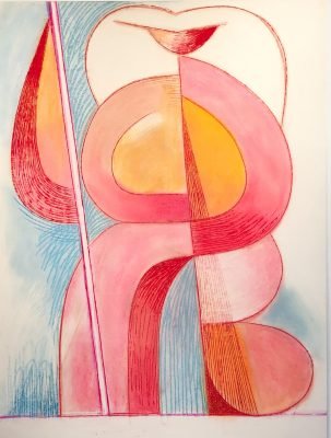 Pastel on paper
50" x 38"