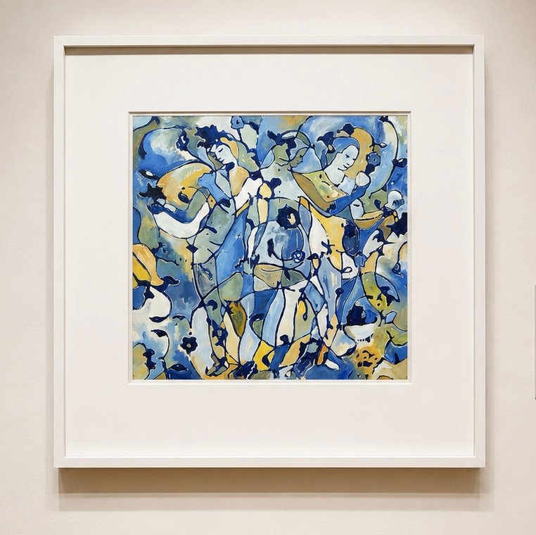 Three Graces Framed Print