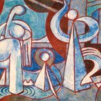 Bathers (Granite), 2014