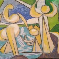Bathers (Splash), 2014